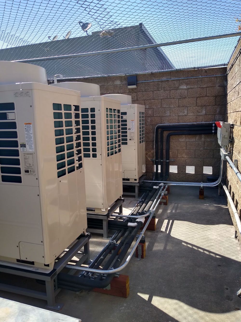 Picture of AC installation