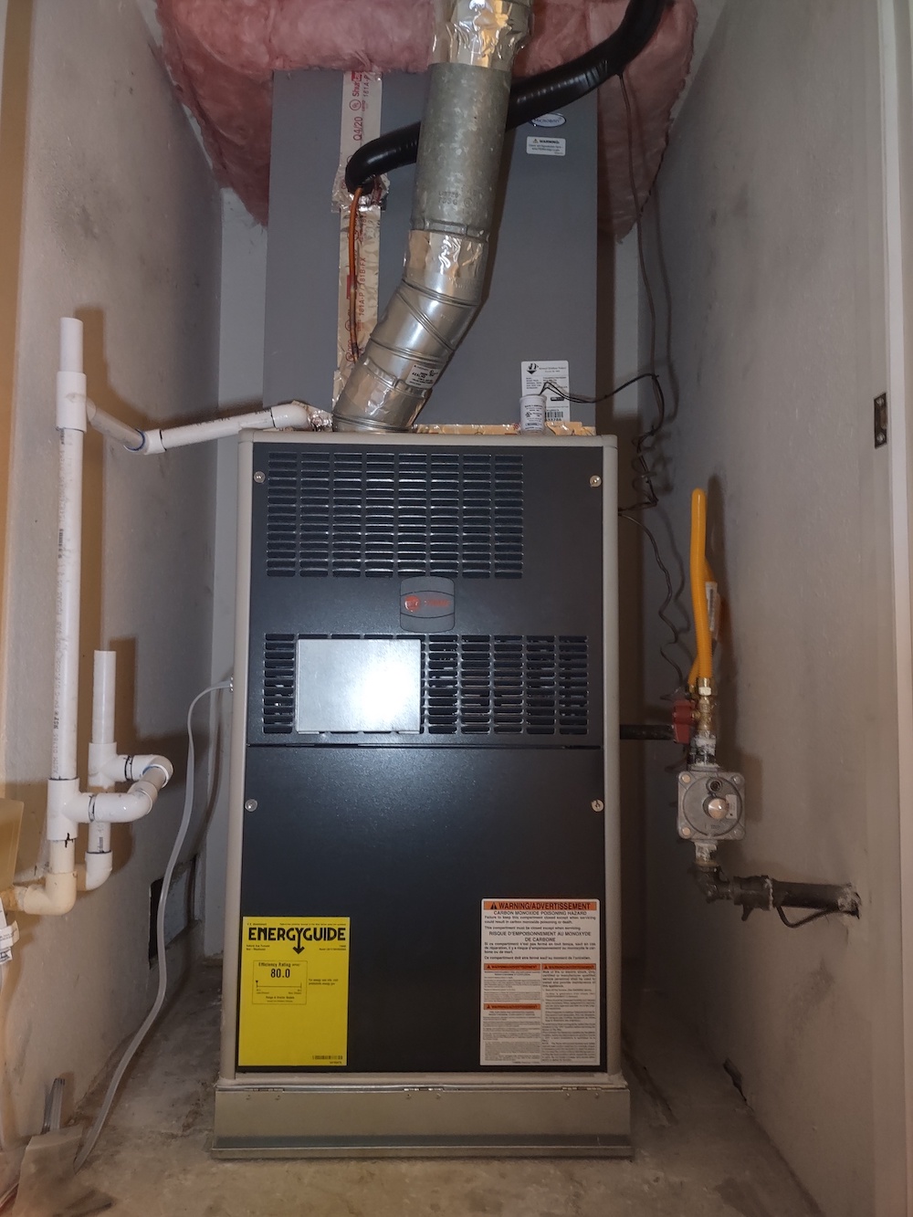Picture of AC installation
